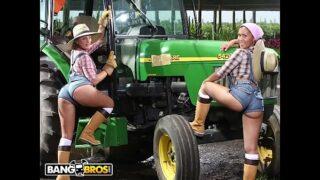 Big Booty Farm Girl Sluts Isabel Ice & Jordan Ashley