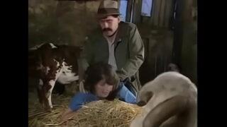 Naughty Farm Wife Fucked in Barn